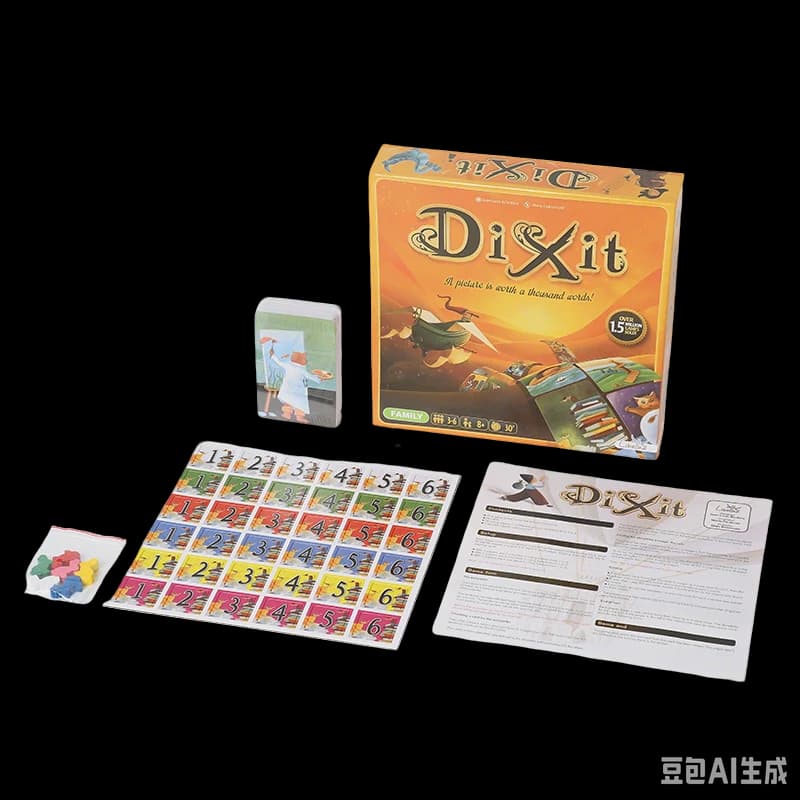 Board & educational games example from partner catalogue