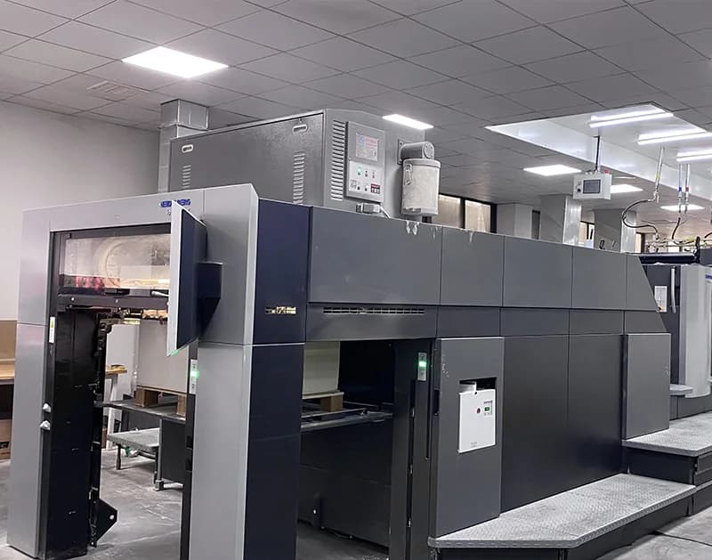 5+1 fully automatic Heidelberg folio printing press